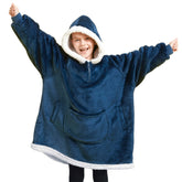 Wearable Blanket Navy For Kids